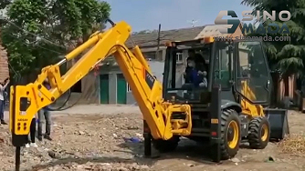 SINOMADA | LIUGONG Backhoe Loader CLG775A