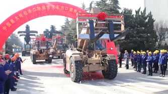 China's Largest Tonnage Telescopic Loaders Delivered To Europe In Large Quantities