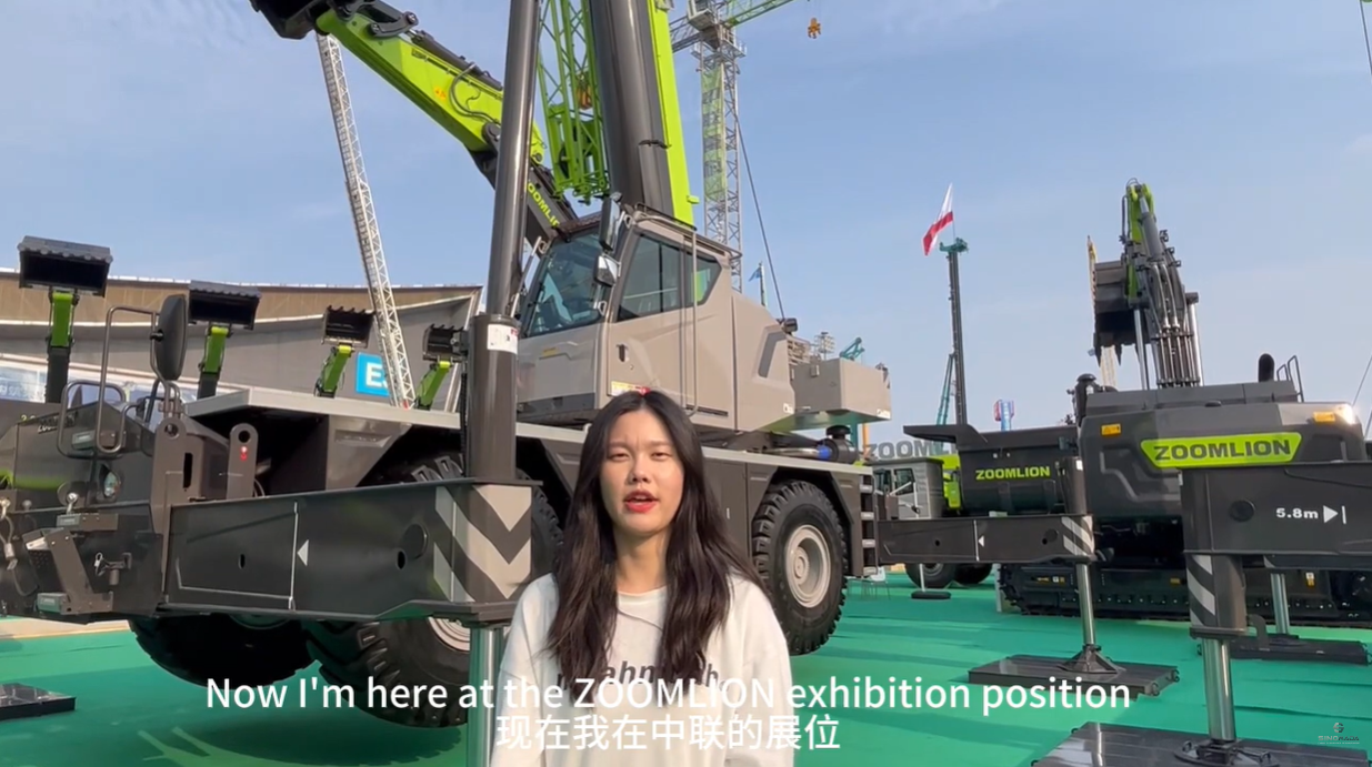 ZOOMLION ZRT700 Rough Terrain Crane | CICEE 2023