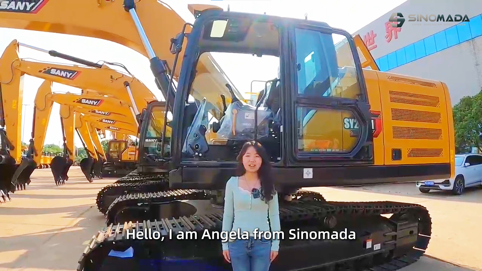 The Process of Exporting the SANY SY245H Excavator Explained