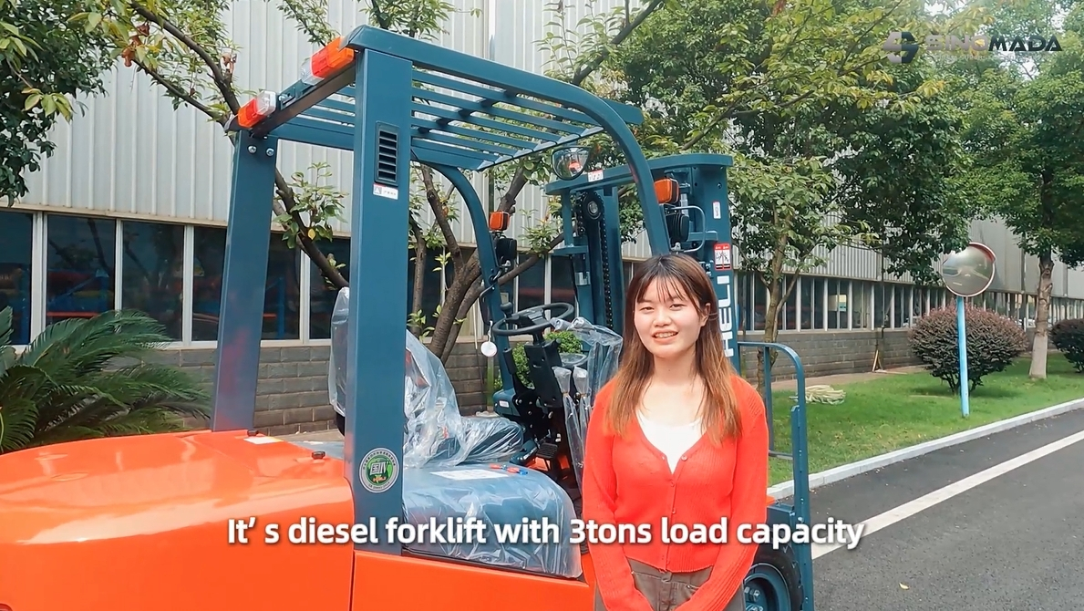 HELl 3 Tons Diesel Forklift – Reliable Power for Industrial Lifting