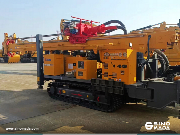 Argentina - 2 Units XCMG XSL12-600 Water Well Drilling Rig & ZHONGTAN BW850-2 Mud Pump