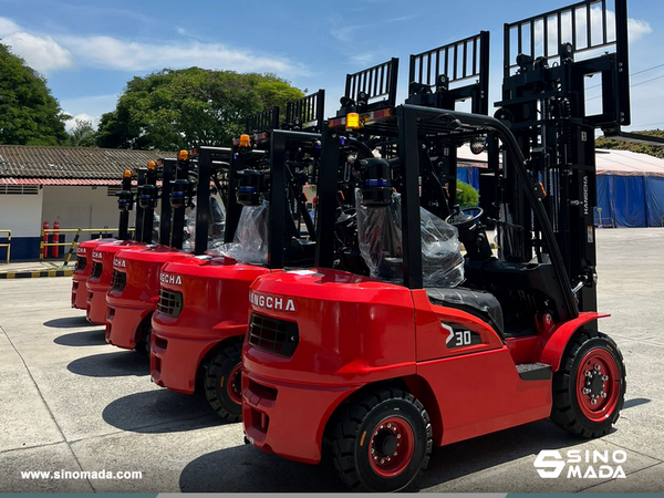 Colombia - 5 Units HANGCHA Forklift CPCD30