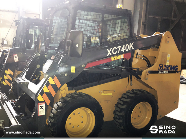 Argentina - 4 Units XCMG XC740K Skid Steer Loader