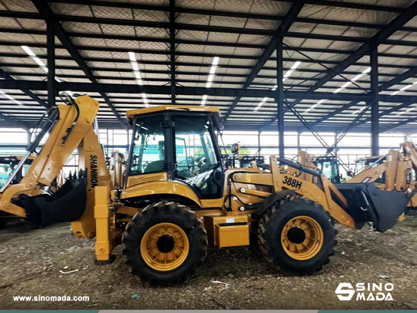 Russia - 1 Unit Shanmon 388H Backhoe Loader