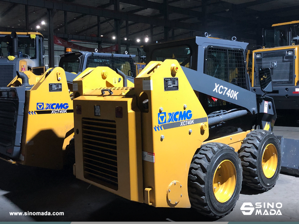 Argentina - 4 Units XCMG XC740K Skid Steer Loader