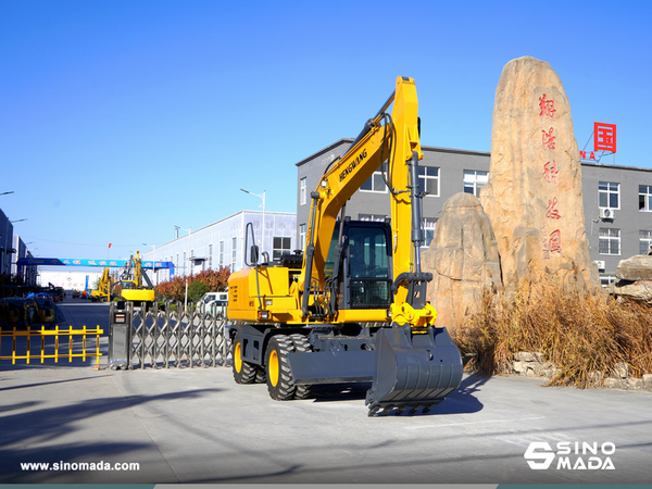 Kyrgyzstan - 1 Unit HENGWANG HWL150 Wheel Excavator