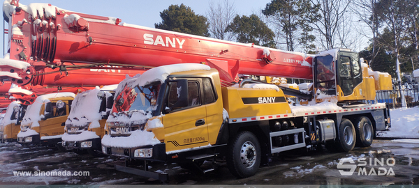 El Salvador - 2 Units SANY STC250E-1 & STC1000C7-8 Truck Cranes