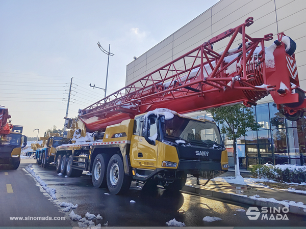 El Salvador - 2 Units SANY STC250E-1 & STC1000C7-8 Truck Cranes