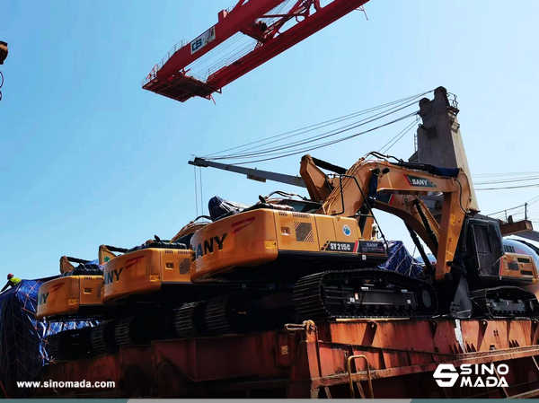 Ghana - 5 Unit SANY SY215C Excavators