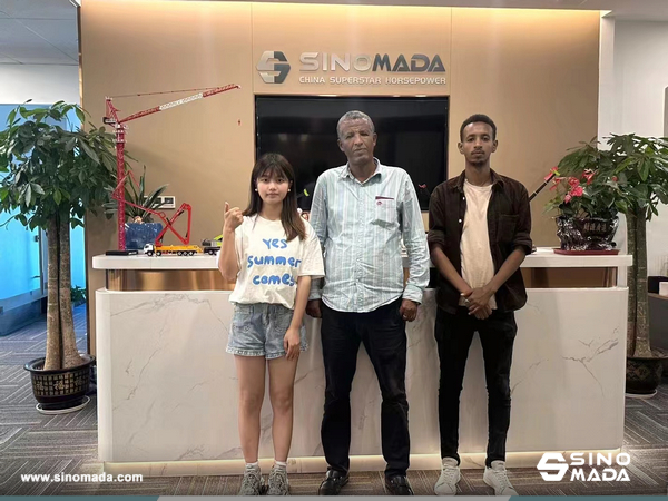 Ethiopia Customers Visited SINOMADA Office