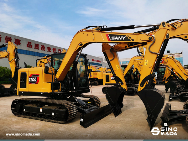 Anguilla - 1 Unit SANY SY75C Crawler Excavator