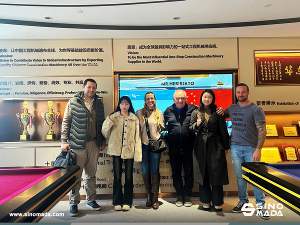 Argentina Customers Visited SINOMADA Office