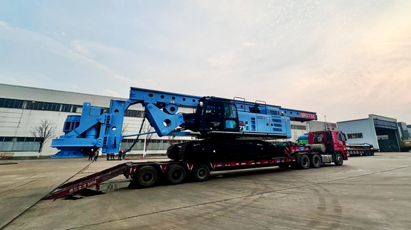 SANY Electric Rotary Drilling Rig Delivered to Zhejiang to Start a New Green Journey