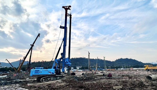 SANY Electric Rotary Drilling Rig Delivered to Zhejiang to Start a New Green Journey