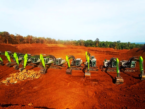 ZOOMLION Excavators Power Philippine Mining Project